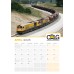 Class 58 Locomotive Group - A4 Wall Calendar 2025